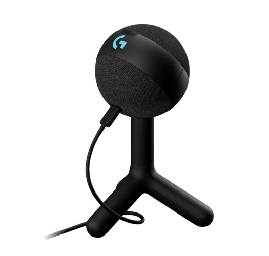 Logitech G Yeti Orb Condenser RGB Gaming Microphone with LIGHTSYNC, USB Mic for Streaming, Cardioid, USB Plug and Play for PC/Mac - Black